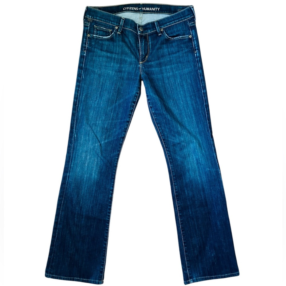 Citizens of Humanity Kelly Low Rise Bootcut Leg Blue Jeans Sz 30.